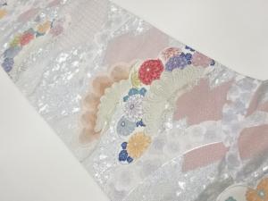 寿松佳雪紋織出し袋帯